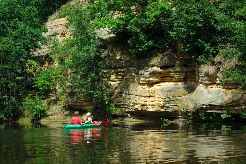Wasserwandern auf der Saale