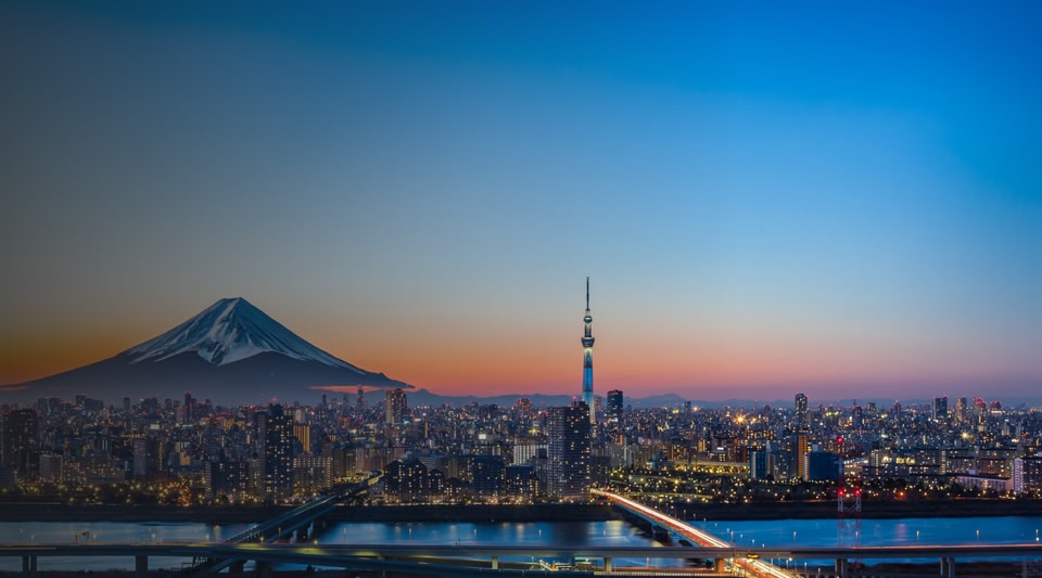 japan skyline