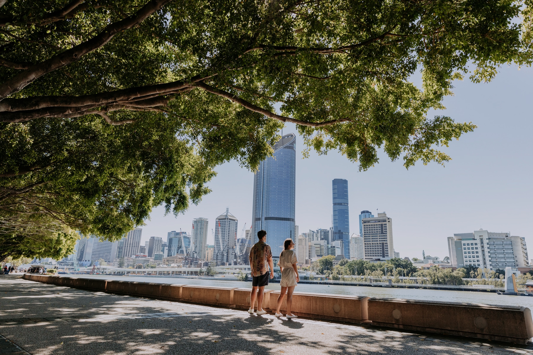 Visit the South Bank on a holiday in Queensland