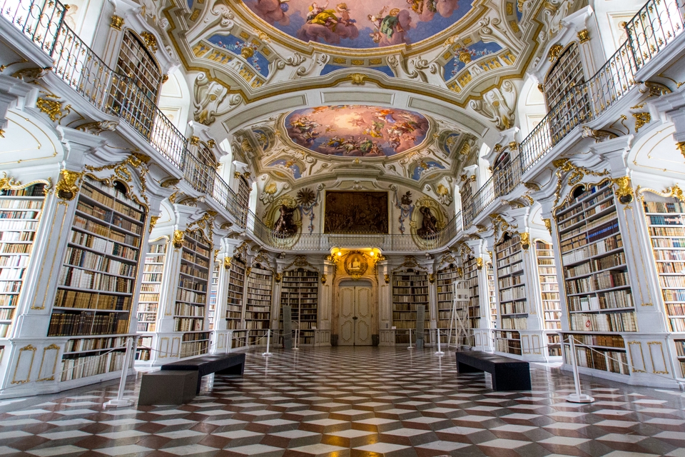 Cosa vedere in Austria: Biblioteca dell’Abbadia di Admont