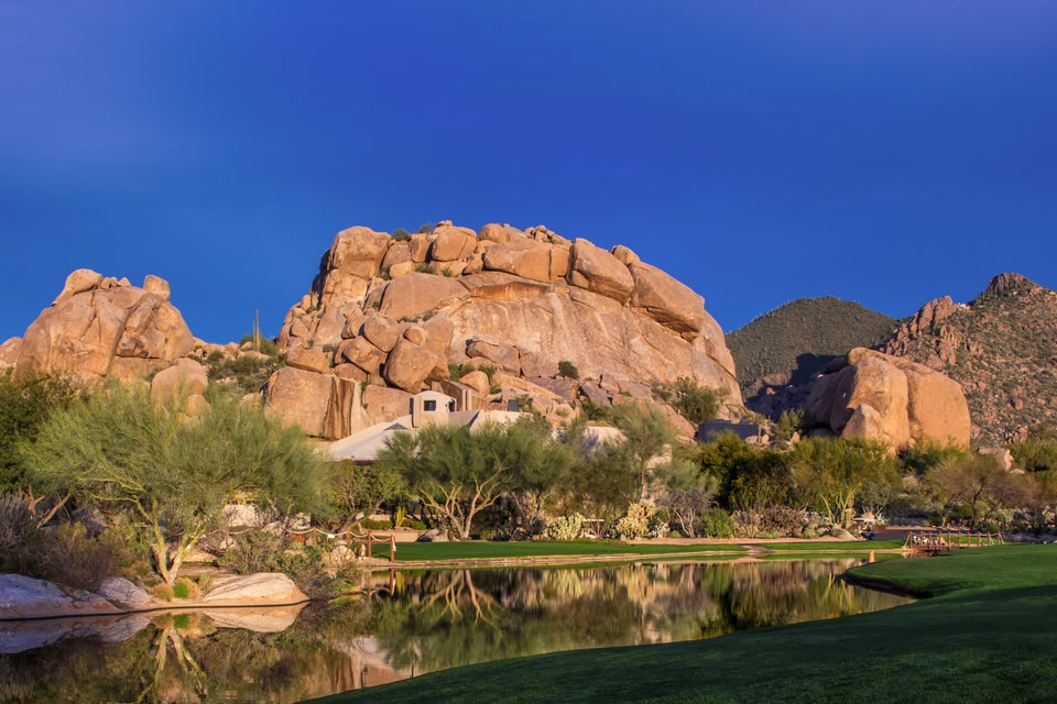 Scottsdale in Arizona offers fantastic accommodation and serious scenery.