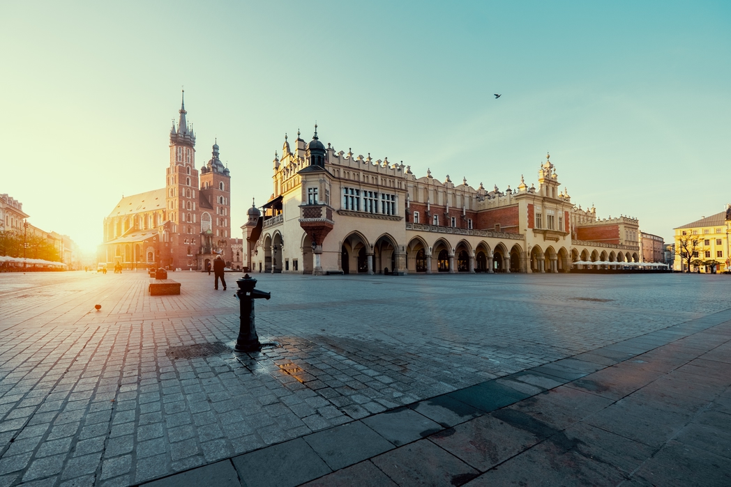 Η πλατεία Rynek Glόwny στην Παλιά Πόλη της Κρακοβίας - Πάσχα στην Ευρώπη