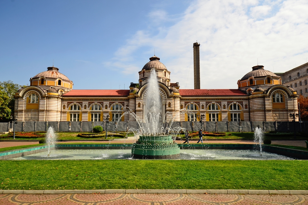 Bath house in Sofia, Bulgaria