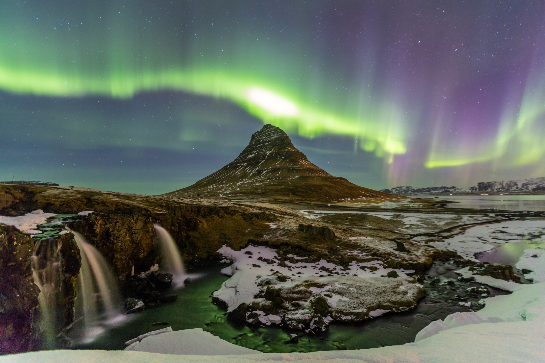 Nordlichter auf Island