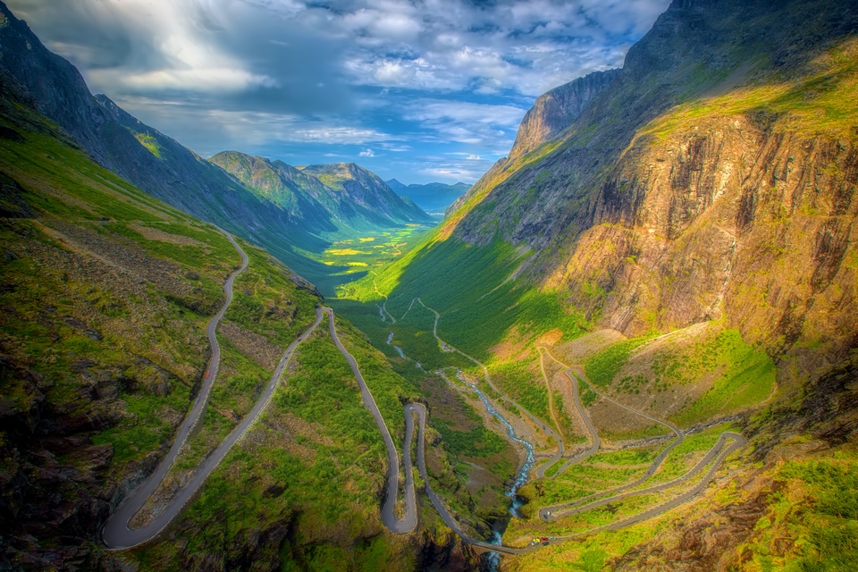Dramatische Road Trips: Trollstigen Straße Norwegen
