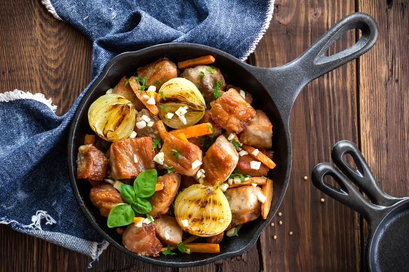 meat and vegetables