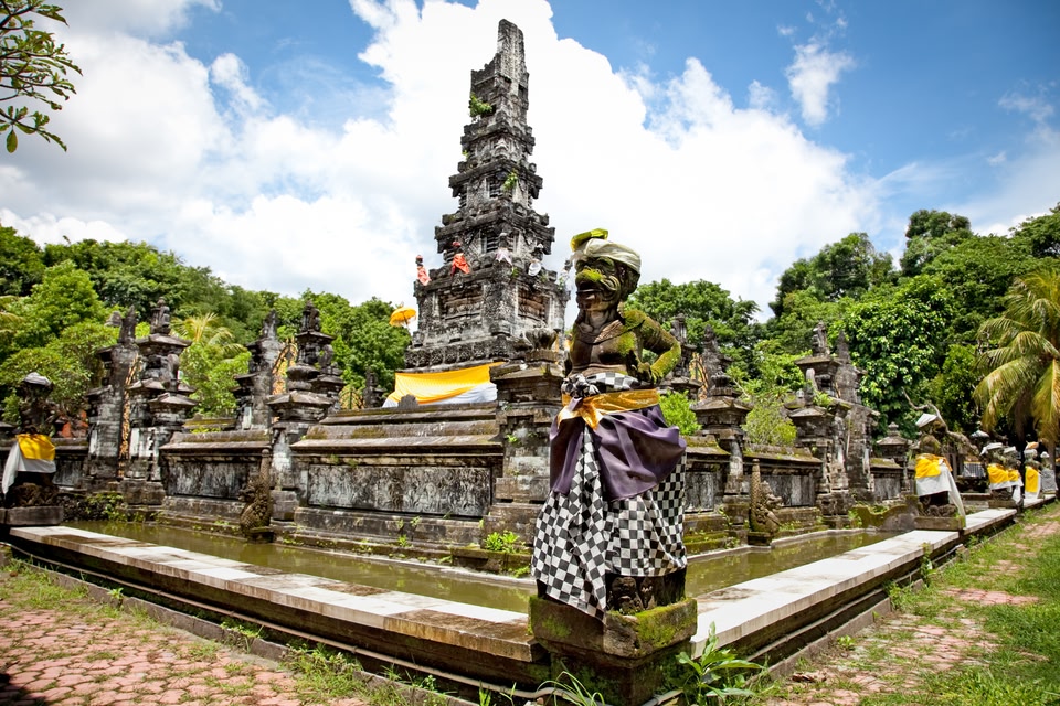 Pura Jagatnatha Temple was built 1953. in Denpasar, Bali, Indonesia