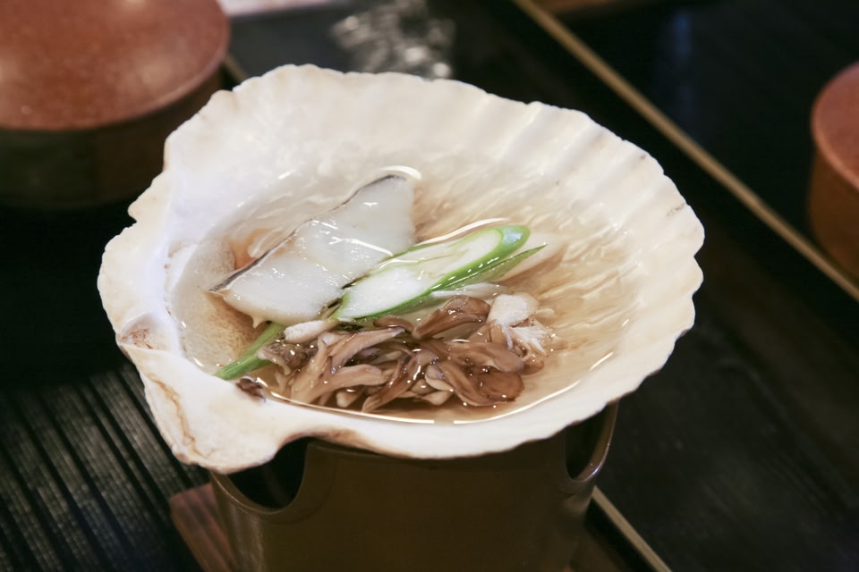 Kayaki, Japanese food