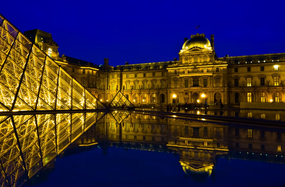 The Louvre in Paris