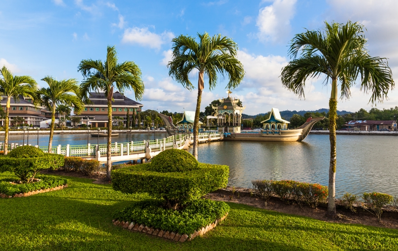 A beautiful, clean and safe area in Brunei