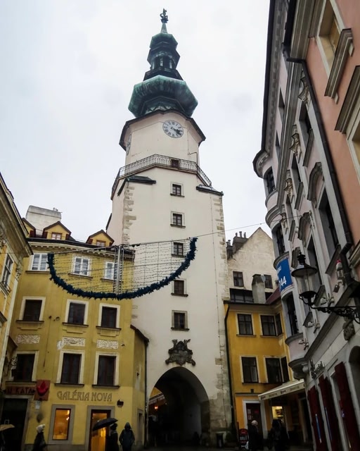 main square in Bratislava