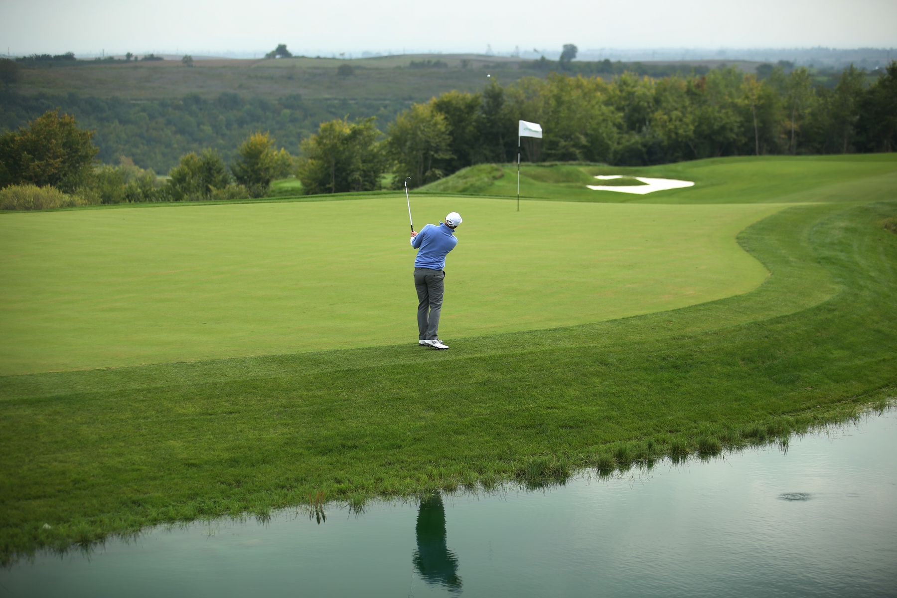 A view of the 18-hole championship course at the National Azerbaijan Golf Club