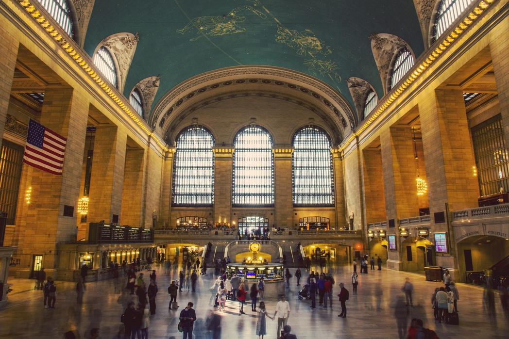 Grand Central Terminal during rush hour