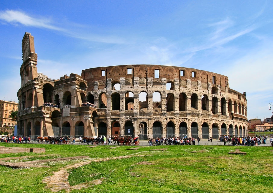 The Colosseum in Rome