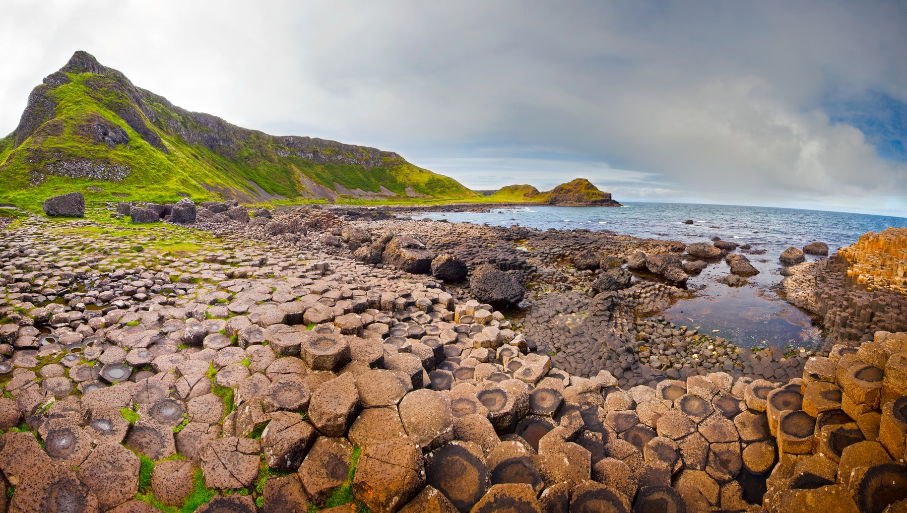 The Giant's Causeway in Northern Ireland