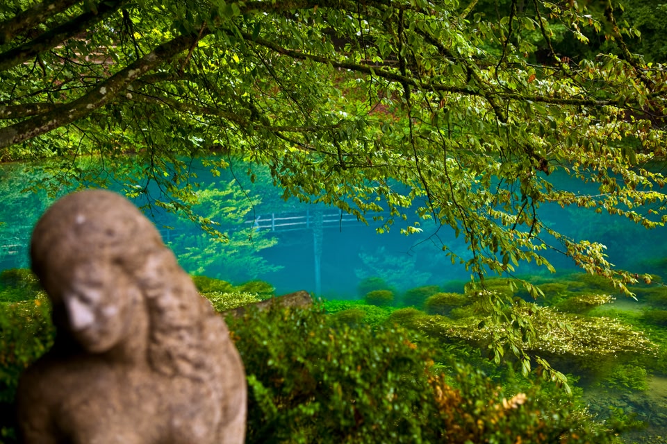 Blautopf bei Blaubeuren ist immer einen Ausflug wert.