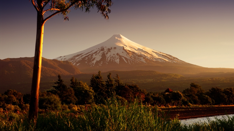 Viaggio in Cile, Pucon, vulcano