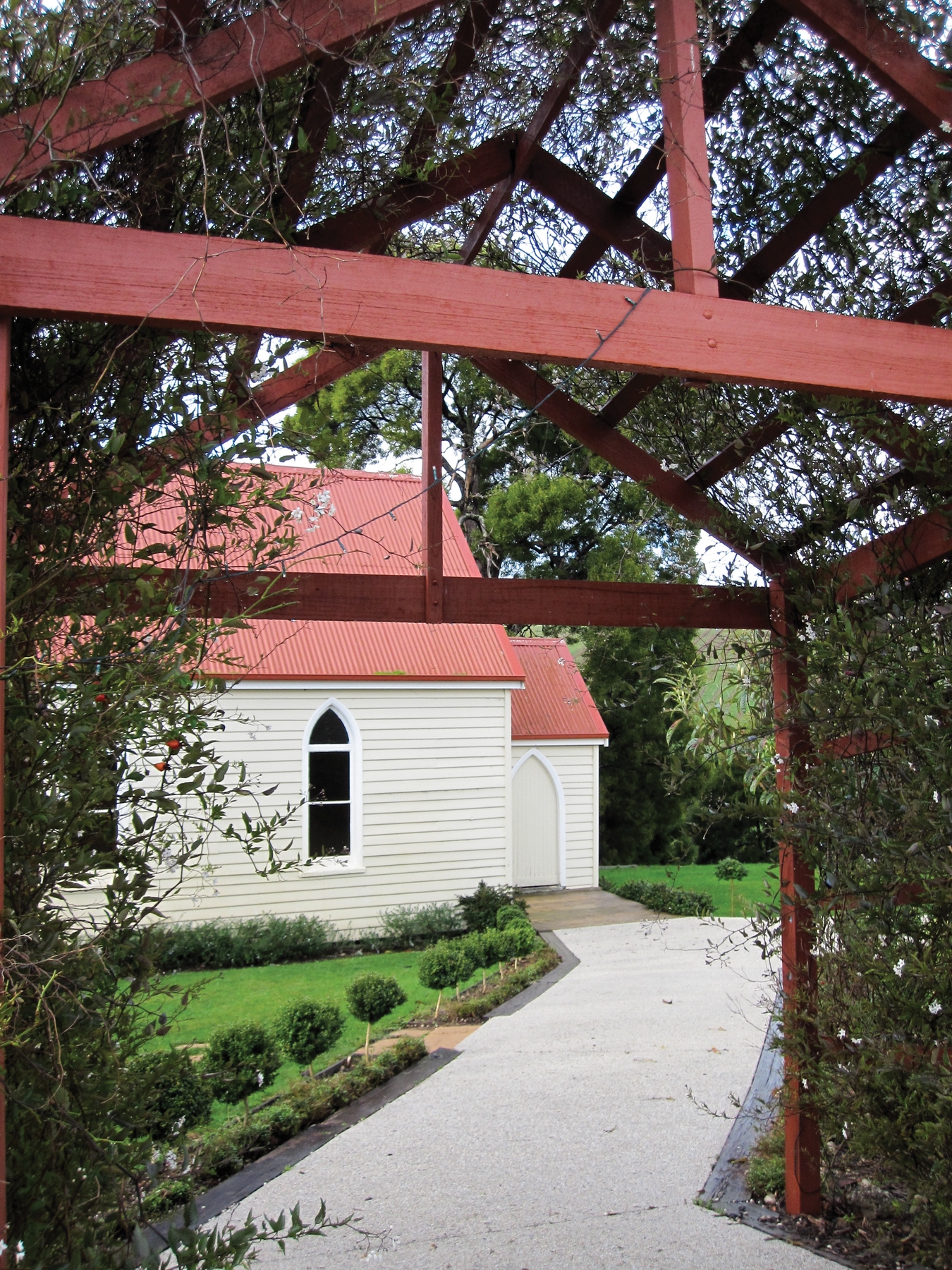 Leaning Church Vineyard offers a range of premium cool climate wines in a unique location during the Off Season in Tasmania