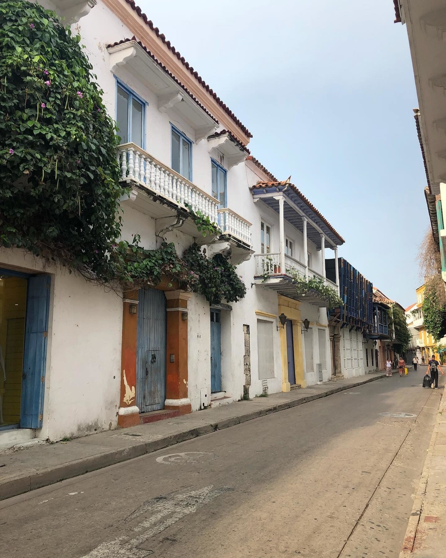 Calles Cartagena de Indias Colombia viaje diciembre