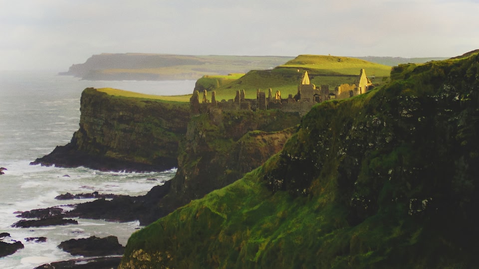 Dunluce Castle, Noord-Ierland