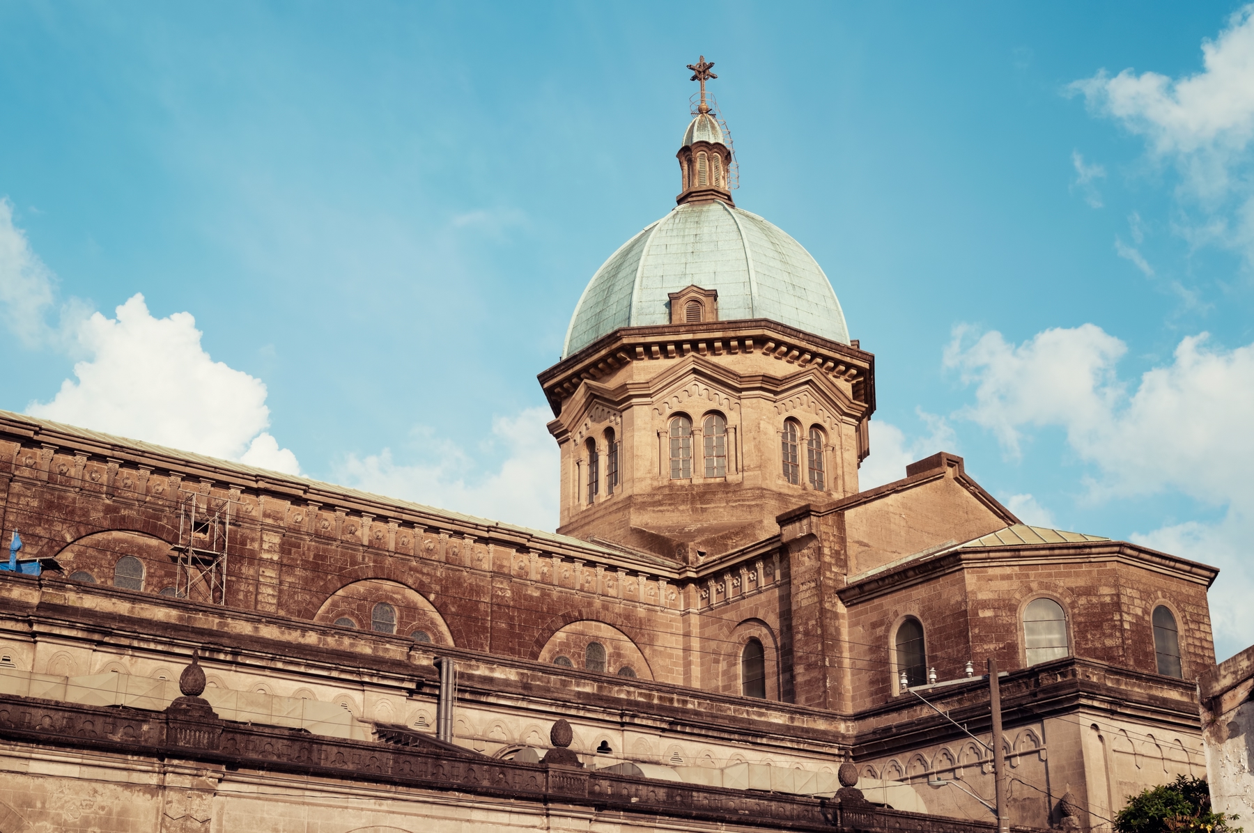 dome of Manila Cathedral