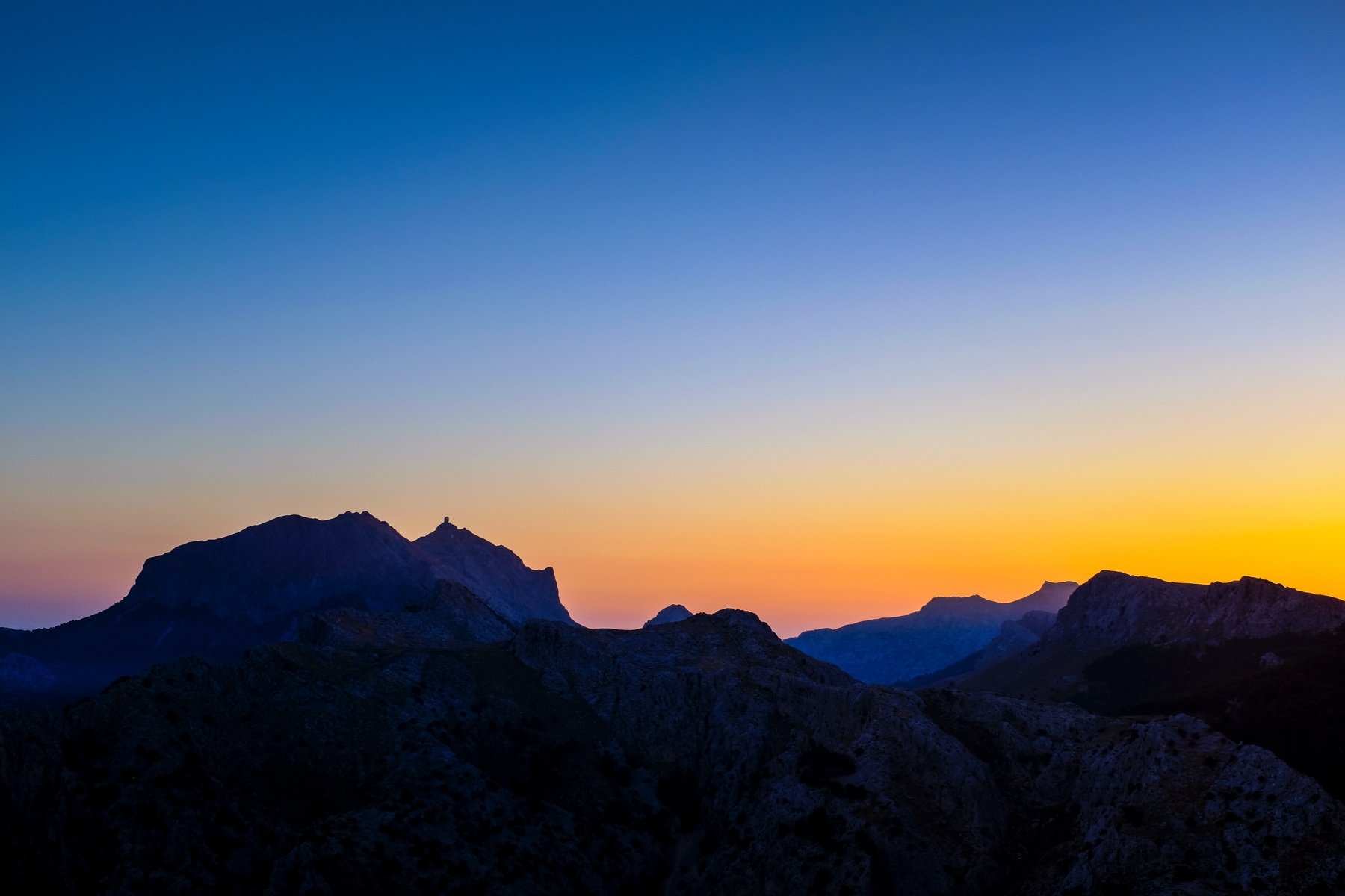 El Puig Major es el pico más alto de Islas Baleares y se halla en la Sierra de Tramuntana