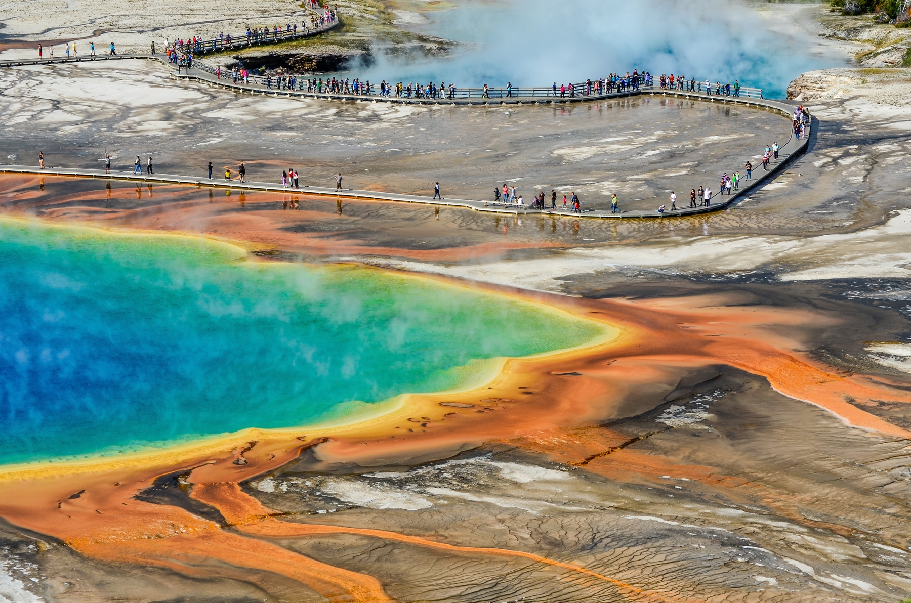 Must-see geological features at Yellowstone National Park