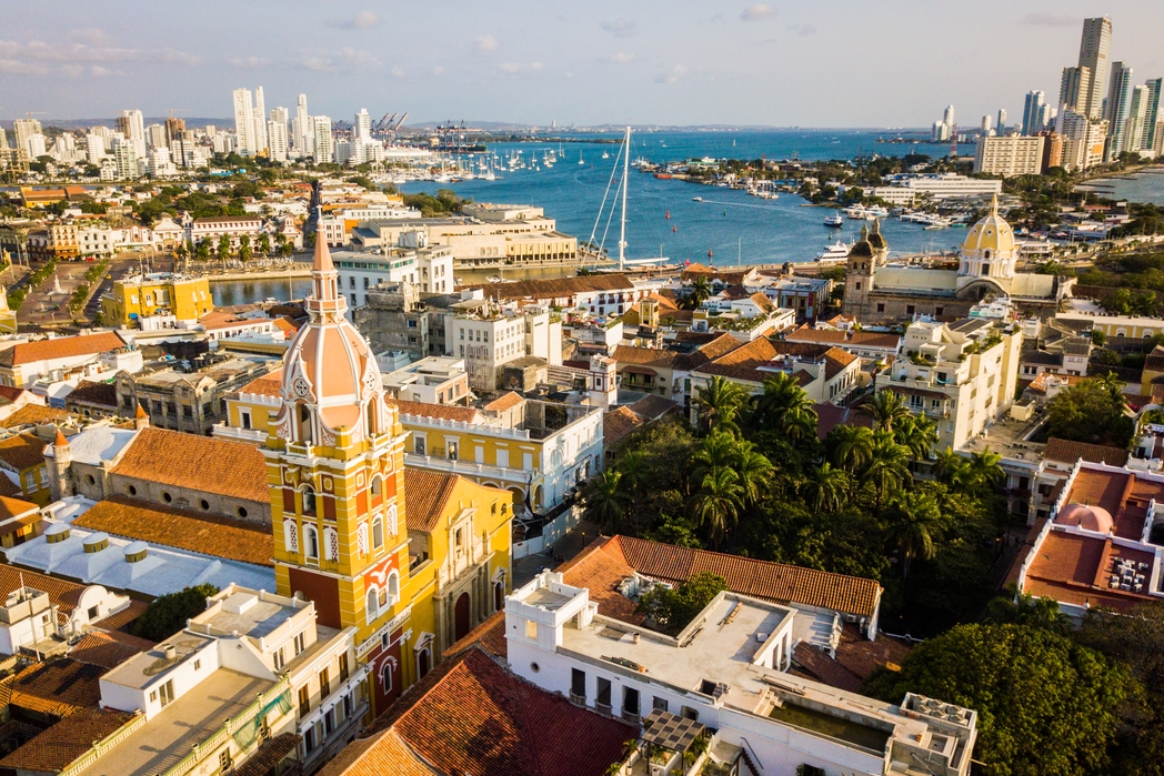 Cartagena harbor and old town - 10 day Colombia itinerary