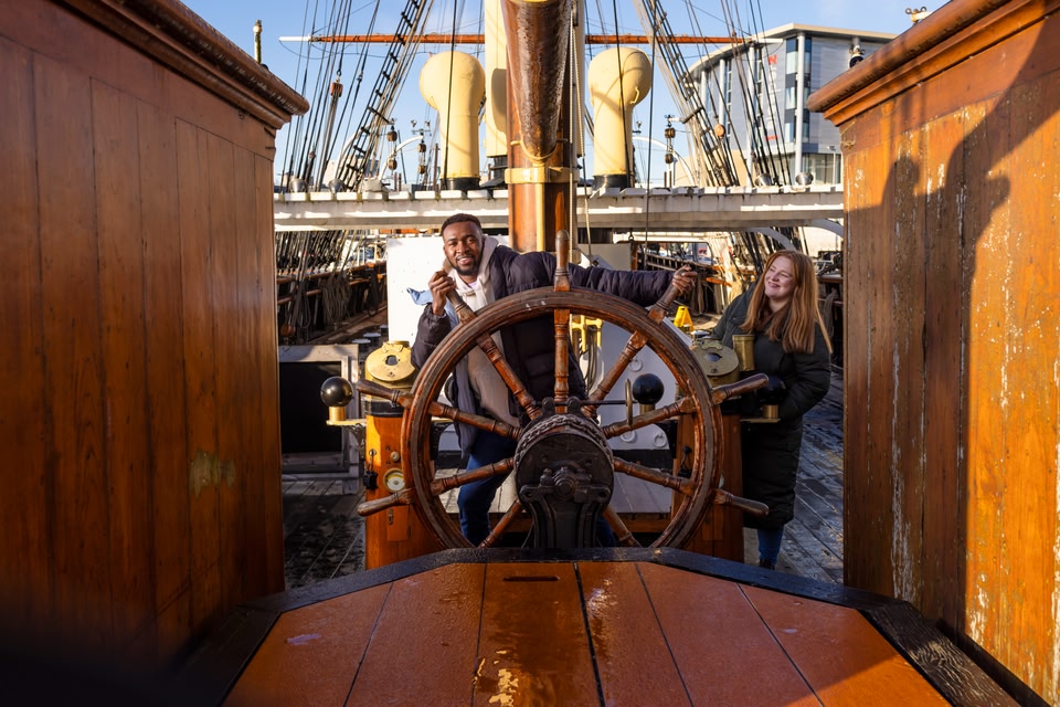 City Quay im maritimen Viertel von Dundee