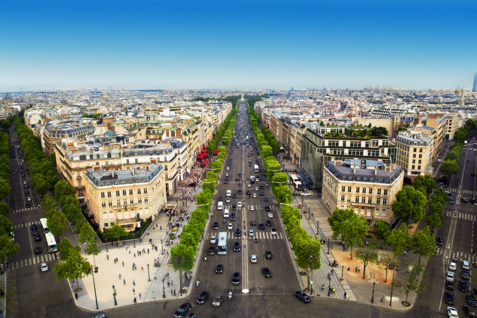 Attraktionen in Paris: Champs-Élysées