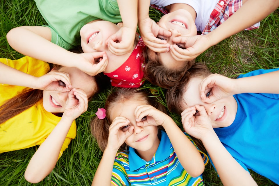 Kids playing
