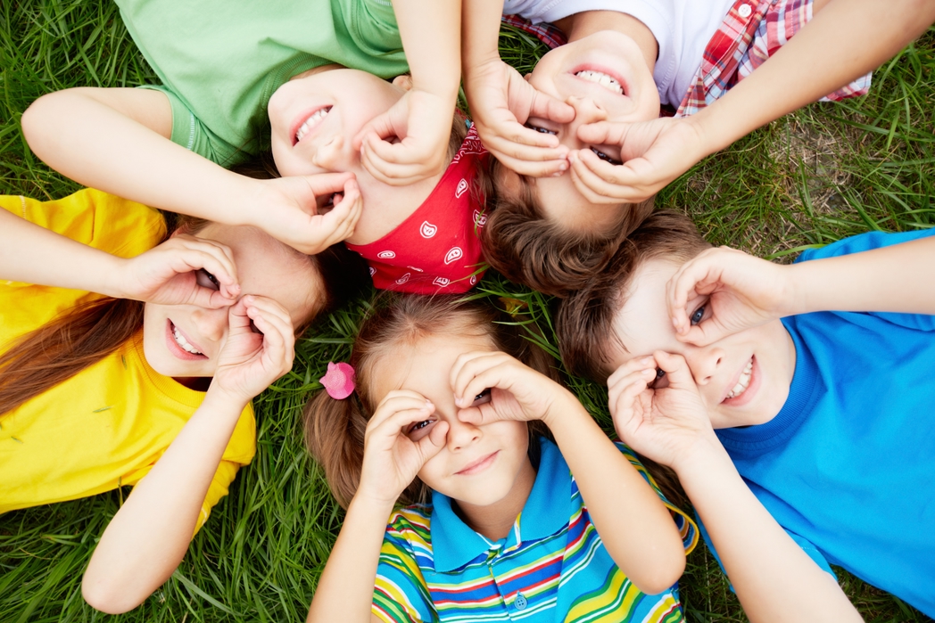 Kids playing