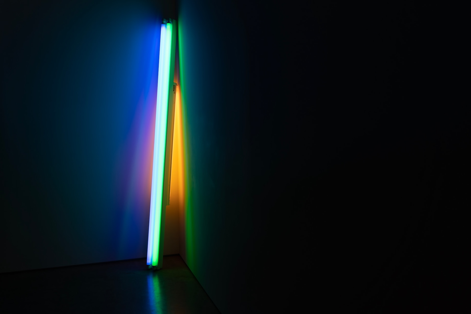 Light installation at Dia, a contemporary art museum in Beacon, NY.