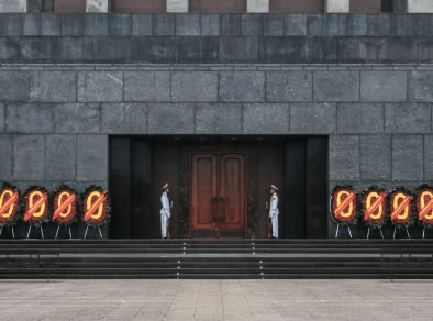 Imagen del mausoleo de Ho Chi Minh