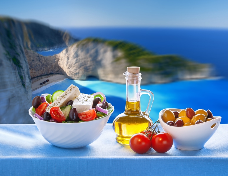 food in greece