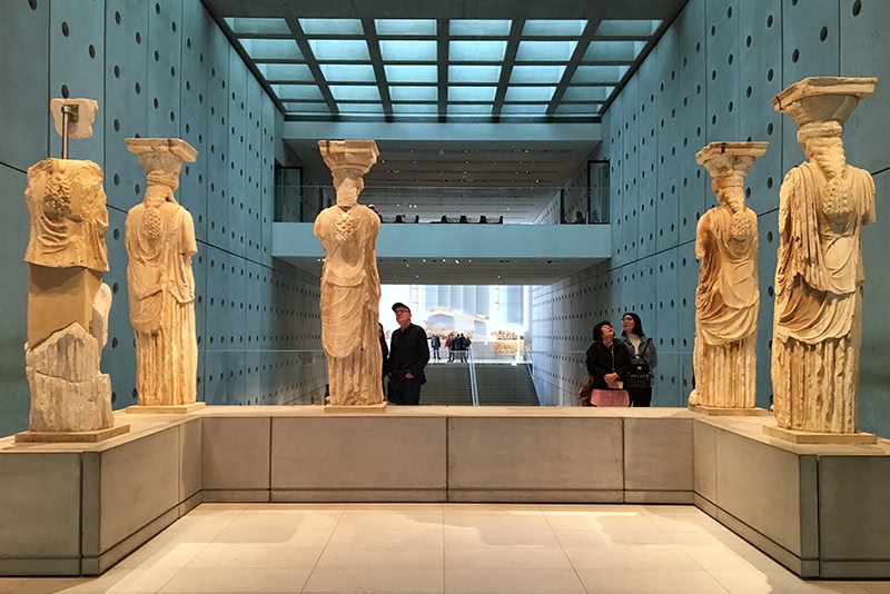 museo arqueológico de la acrópolis en atenas