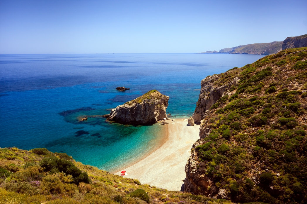 Kaladi Beach, Kythira - best things to do in Greek islands