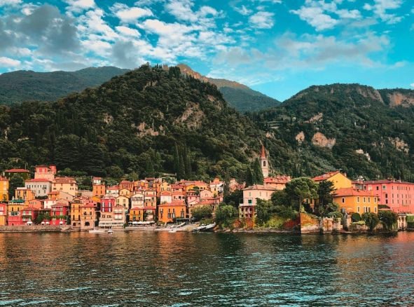 Ein malerisches Dorf am Comer See