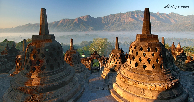 บุโรพุธโธที่เมืองยอกยาการ์ตา ประเทศอินโดนีเซีย