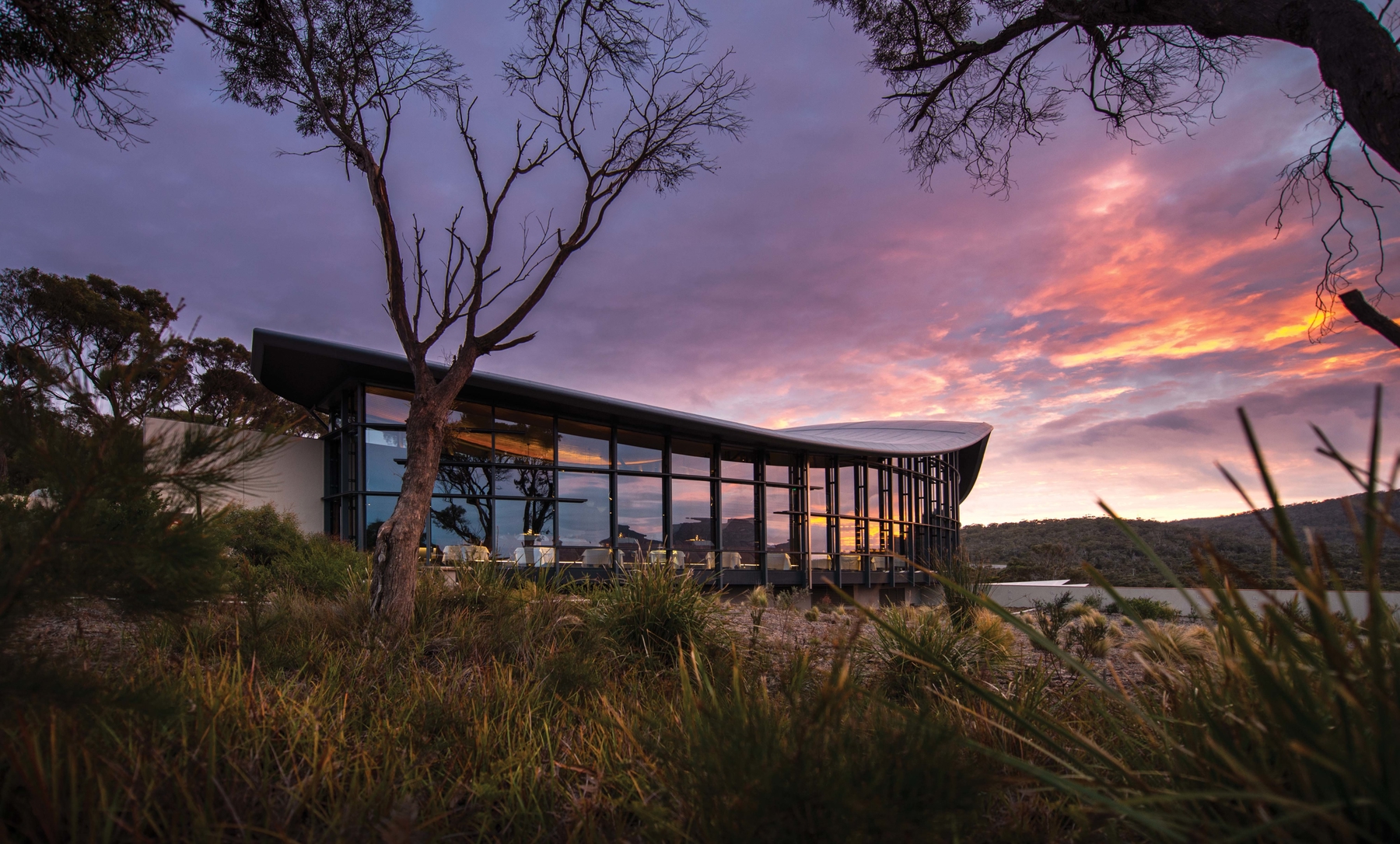 Saffire Freycinet boutique hotel makes it a great stay on a romantic road trip