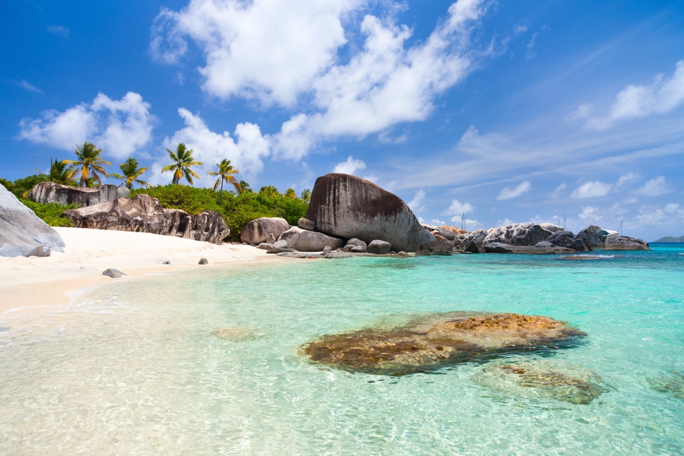The majestic waters of the British Virgin Islands