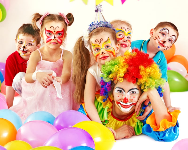 Kids playing dress-up