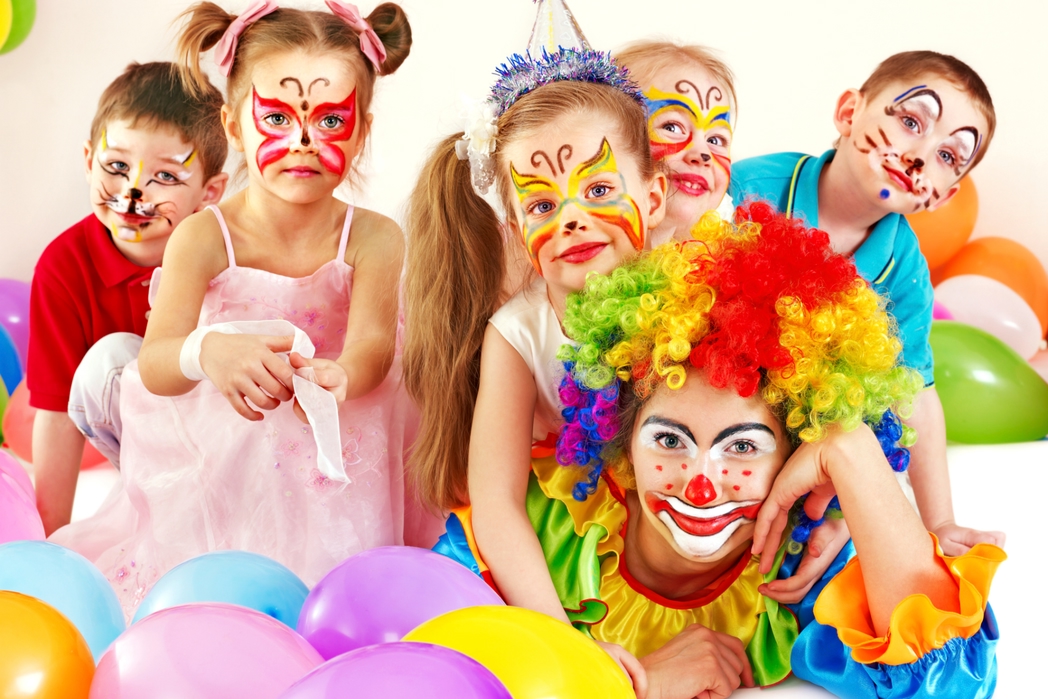 Kids playing dress-up