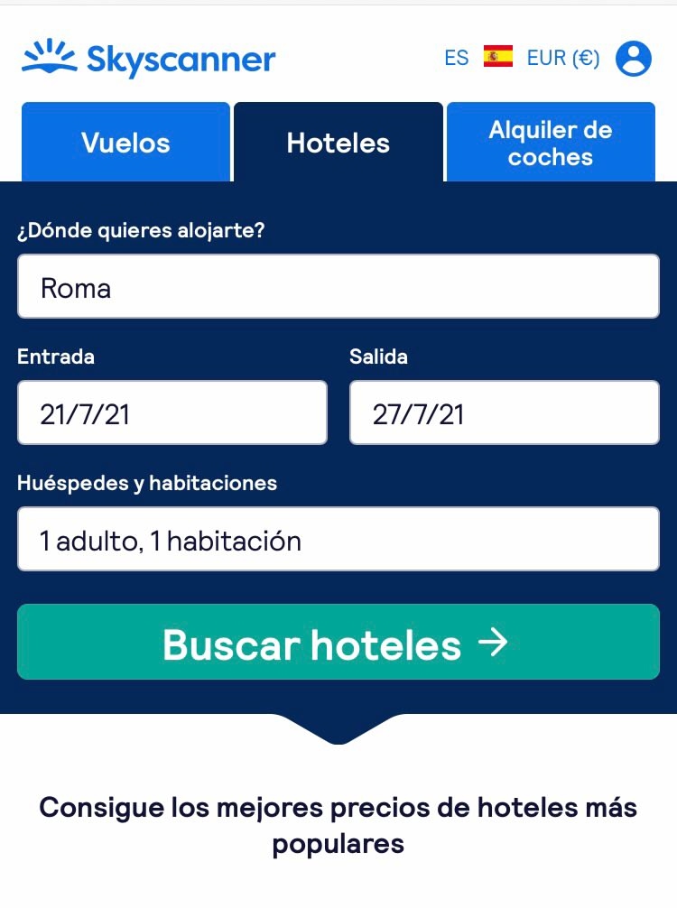 Organiza tus próximas vacaciones con la ayuda de la herramienta para reservar alojamiento de Skyscanner