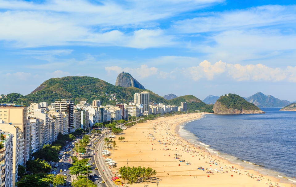 Die schönsten Reiseziele Brasiliens: Strand von Ipanema & Copacabana, Rio de Janeiro