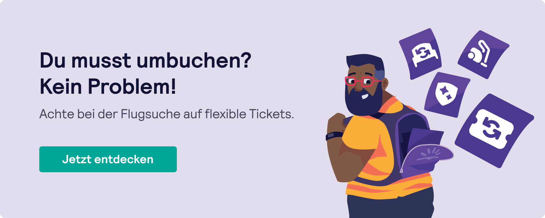 Skyscanner Suche nach flexiblen Tickets