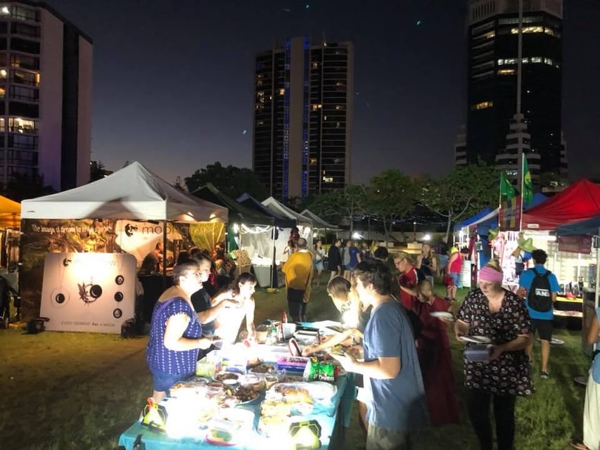 乾淨整潔的小市集,也是吸引不少觀光客。(圖片取自澳洲河濱市集官方FB粉絲團)