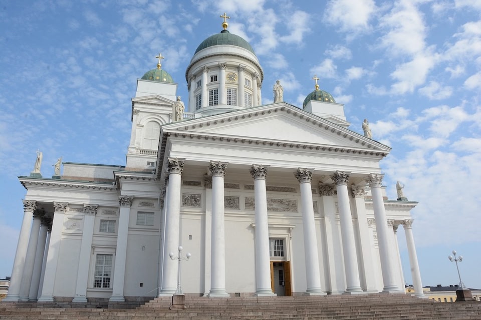 Bezienswaardigheden Helsinki: de Lutherse Domkerk