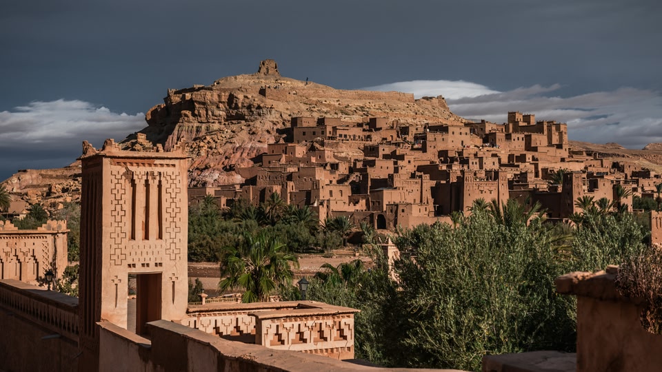 Aït-Ben-Haddou in Ouarzazate has been used as a major filming location for many Hollywood blockbusters including Game of Thrones and Gladiator 