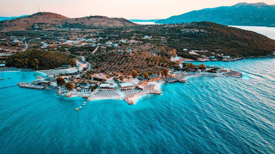 Immagine di una delle localita in Albania vicino a Saranda